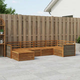 Outdoor Sofa Set 6 pcs Natural 3383557