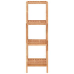 ZNTS Bathroom Shelf 35.5x35.5x112.5 cm Solid Wood Walnut 350364