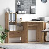 Desk Artisan Oak 131.5 x 50 x 106.5 cm Engineered Wood 869305