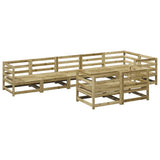 8 Piece Garden Sofa Set Impregnated Wood Pine 3299503