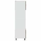 Oven Cabinets 2 pcs Lucca Brown Oak Engineered Wood 3315048