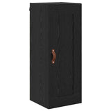 Wall Mounted Cabinet Black Oak 34.5 x 34 x 90 cm 882435