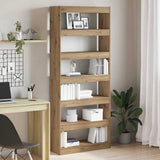 Book Cabinet Artisan Oak 80 x 30 x 198 cm Engineered Wood 3333922