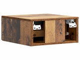 Wall-Mounted Bedside Cabinet 2 pcs Old Wood 33 x 34.5 x 20 cm 897932