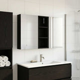 Bathroom Cabinet Set 3 pcs 80 x 10.5 x 50 cm Engineered wood 3403649