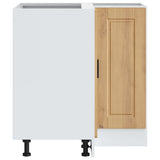 Kitchen Corner Base Cabinet Porto Artisan Oak Engineered Wood 853996