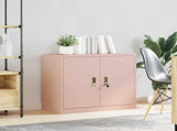 Storage Cabinet Pink 80 x 40 x 70 cm Steel 891677