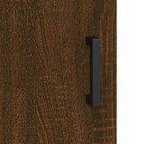 Coffee Table Brown Oak 90x50x40 cm Engineered Wood 829499