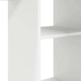 Desk with Shelf White 142 x 102 x 73 cm Engineered Wood 869290