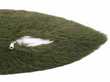 Cushion Cover 12 pcs HEERLEN Green 40 x 80 cm PV Fleece 910122