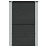 Garden Raised Bed Black 50 x 30 x 72 cm 42039033