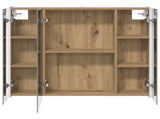Bathroom Mirror Cabinet Artisian Oak 83.5 x 15.5 x 70 cm 889270
