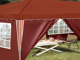Pop-up Party Tent 575 x 288 x 245 cm Terracotta 42019809