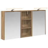 Bathroom Cabinet Set 3 pcs 116 x 16 x 62.5 cm Engineered wood 3403823