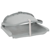 2 Piece Foldable Boat Seat Set Grey 272237