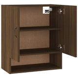 Wall Cabinet Brown Oak 60x31x70 cm Engineered Wood 817590