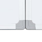 Magnetic Whiteboard Foldable 150x100x1,7 cm Aluminium 4005361