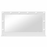 Vanity Mirror White 100 x 55 x 18 cm Glass and Engineered wood 868301
