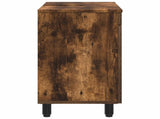 Bathroom Vanity Unit Smoked Oak 60 x 35 x 60 cm Engineered Wood 889400