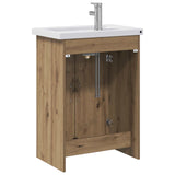 Bathroom Furniture Set Artisan Oak 61 x 40 x 84.5 cm 3404357