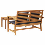 Garden Bench Natural 110 x 64 x 76.5 cm Solid teak wood 42006407