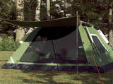 Camping Tent Dome 5-Person Green Quick Release 4004146