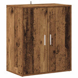 Shoe Cabinet Old Wood 60x35x70 cm Engineered Wood 856696