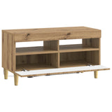 LED TV Cabinet Artisan Oak Engineered Wood 896784