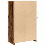 LED Sideboard Old Wood 60.5 x 37 x 100 cm Engineered Wood 863015