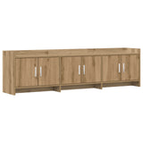 TV Cabinet 168 x 33 x 47 cm Artisan Oak Engineered Wood 8011210