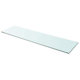 Shelf Panel Glass Clear 110x30 cm 243851