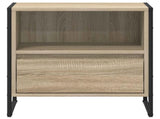 Bedside Table 2 pcs Sonoma 50 x 39.5 x 50 cm Engineered Wood 886669
