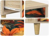 Bedside Cabinet GENNEP 2 pcs Sonoma Oak 36 x 33 x 60 cm 8007282