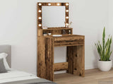Dressing Table Old Wood 50 x 41 x 135 cm Engineered Wood 865098