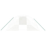 Greenhouse with Steel Frame White 24 m² 6x4x2 m 3188073