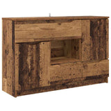 Sideboard with Drawer Old Wood 100 x 30 x 65.6 Engineered Wood 888795