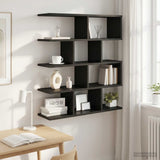 Wall Shelf Black Oak 70 x 20 x 100 cm Engineered Wood 8012149