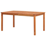 45962 Garden Table 150x90x74 cm Solid Acacia Wood