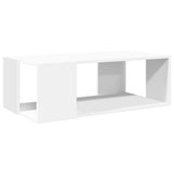 Coffee Table White 89.5x48x30 cm Engineered Wood 848150