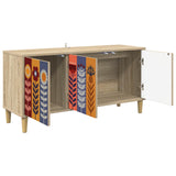 TV Cabinet ESSEN 102 x 33 x 50 cm Sonoma Engineered Wood 8007082