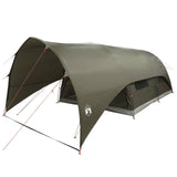 Tunnel Tent with Rainfly Water-Resistant 10-Person Army Green 42042241
