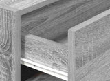 Cabinet with 2 Drawers Grey Sonoma 60x31x40 cm Engineered Wood 858831
