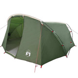 Tunnel Tent 4-Person Green and White 318 x 275 x 140 cm 42004053