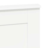 Headboard with Headboard White 120 cm Engineered Wood 887465