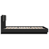 Bed Frame without Mattress Black 120x200 cm 3209927