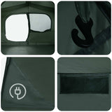 Instant Tent Army Green 365 x 380 x 200 cm Polyester and Steel 42028702