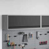 Tool Cabinet with Storage Black and Grey 100 x 25 x 35 cm 4103479