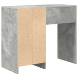 Desk Concrete Grey 90 x 37.5 x 75 cm Engineered Wood 869493
