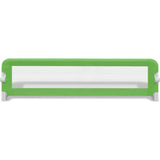 Toddler Safety Bed Rail 2 pcs Green 150x42 cm 276084