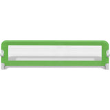 Toddler Safety Bed Rail 2 pcs Green 150x42 cm 276084